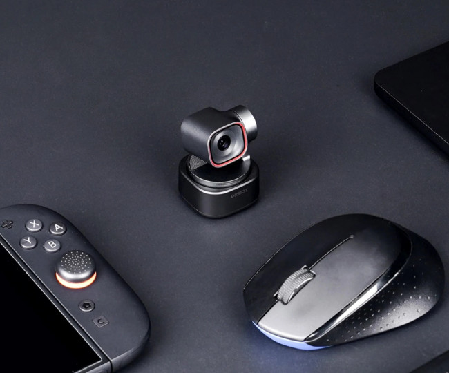 PTZ-веб-камера OBSBOT Tiny 3 AI-Powered Spatial Audio 4K PTZ Webcam